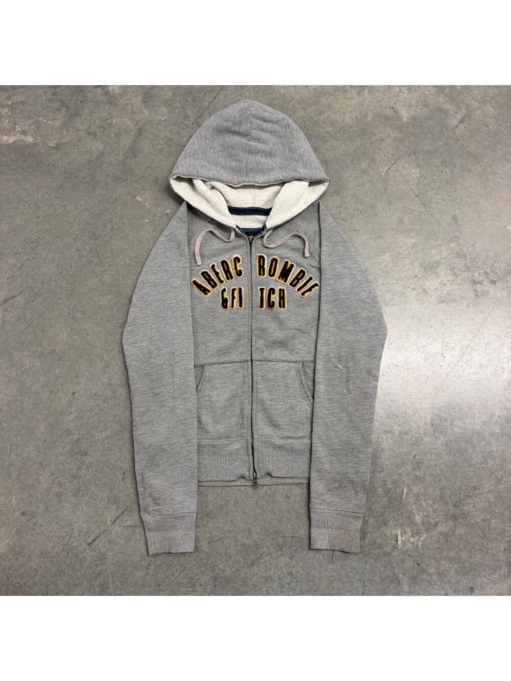 Abercrombie & Fitch 2000s Sherpa Zip Up Hoodie